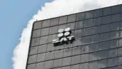 Edificio del SAT en Torre del Caballito, Paseo de la Reforma en la Ciudad de México. Foto: Anylu Hinojosa-Peña. 