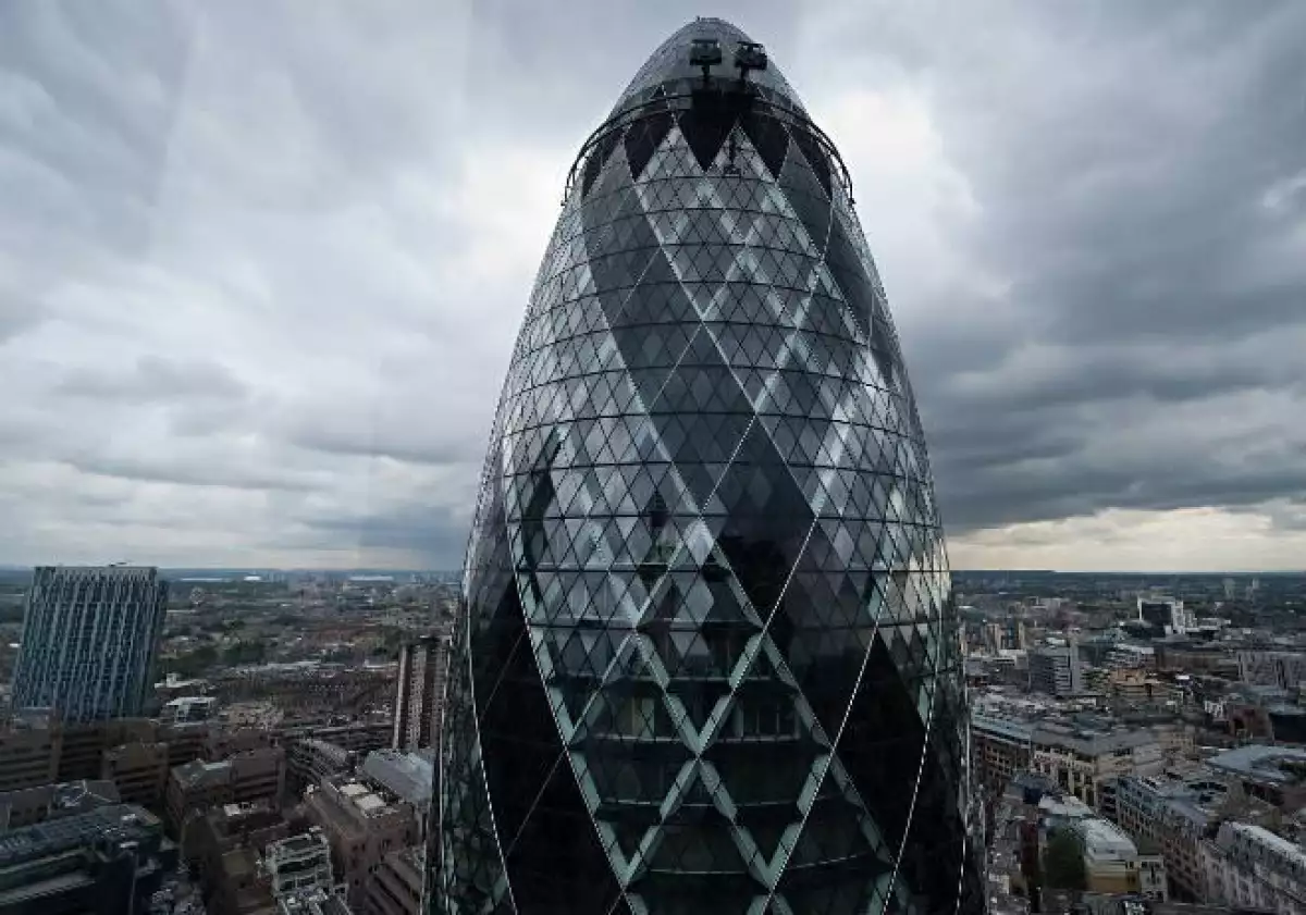Rascacielos The Gherkin, el pepinillo, de Londres