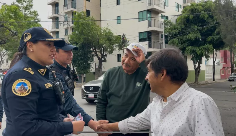 Policías casa por casa en CDMX: gobierno busca mejorar imagen ante inseguridad