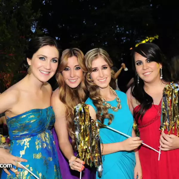 Andrea Castro, Adriana Vargas, Ana Paula Horn y Gaby Gómez