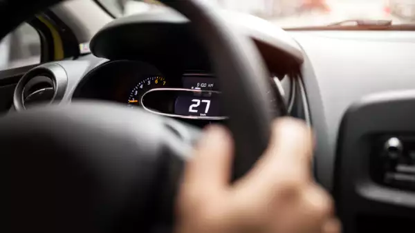 Driving Electric Car