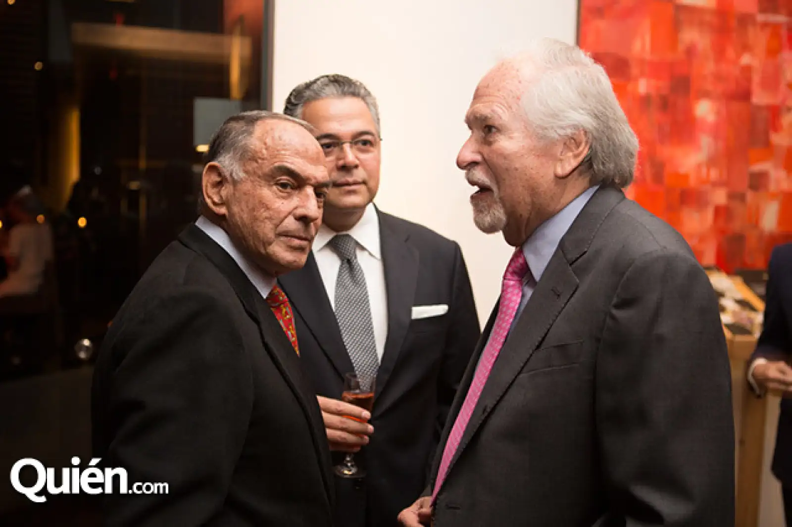Carlos Ramos Cárdenas, Martín Olavarrieta y Gustavo Díaz Ordaz