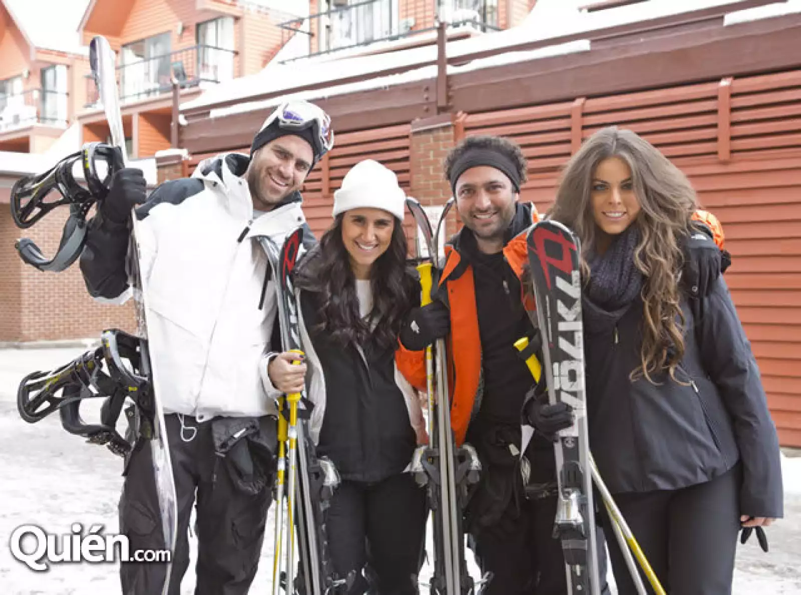 Salomón Ambe,Reneé Mizdrahi,Daniel Cohe y Yael Sanlder