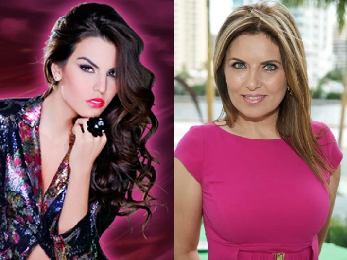 Tanto la tía como la sobrina son muy guapas.