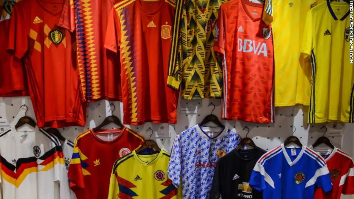 historia de los uniformes del mundial