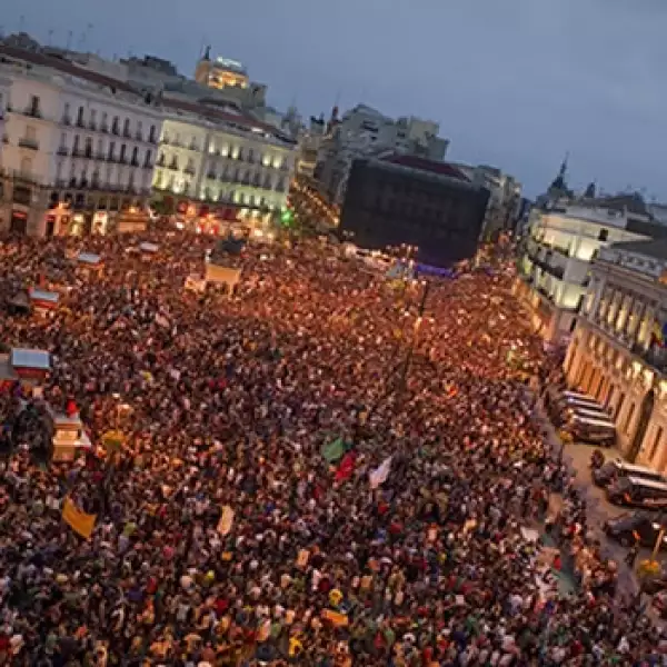 M15 indignados crisis protestas