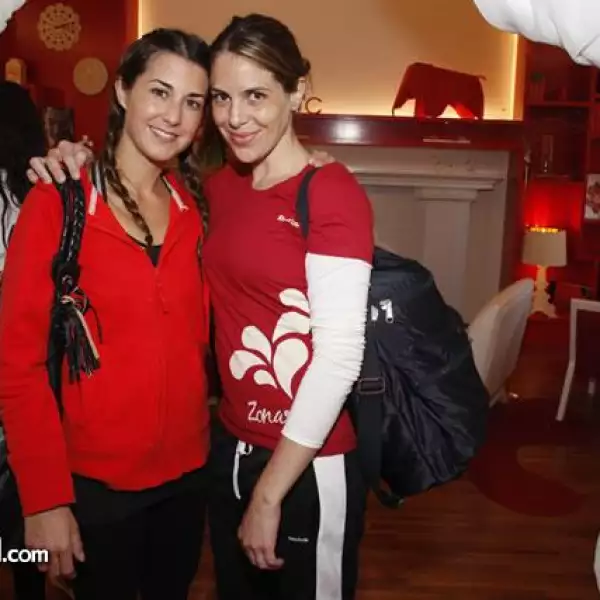 Ejercicio con amigas: Lucia Martínez Ostos y Erika Portillo