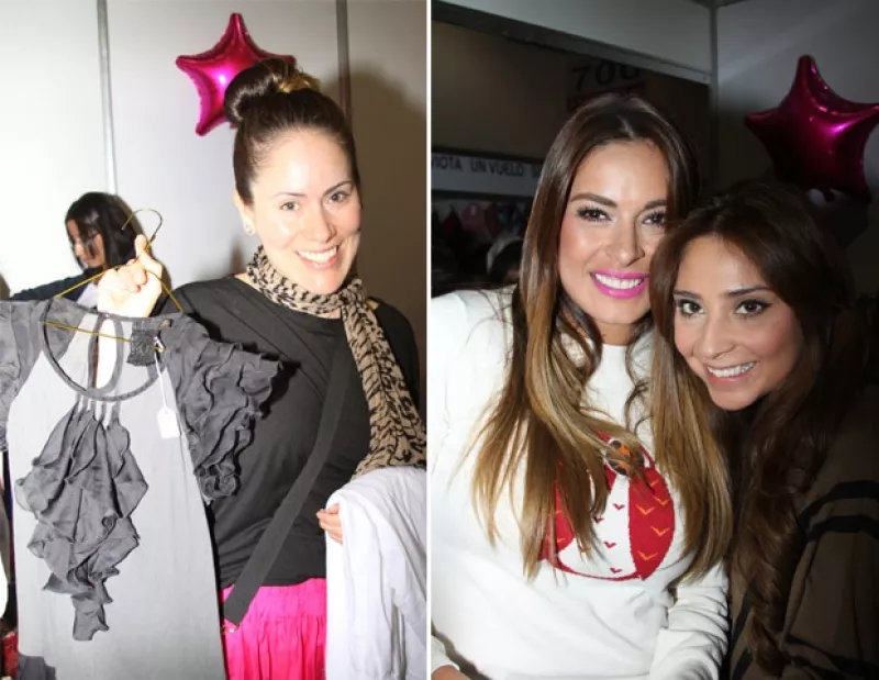 Por segundo año consecutivo, la conductora de televisión realizó su gran venta de vestuario a beneficio de las personas de la tercera edad.