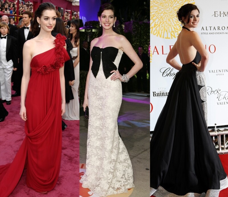 Los primeros looks `glam´ de Anne.