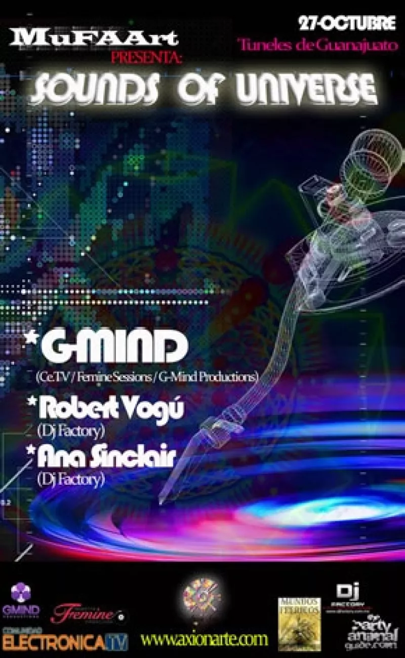 Este sábado 27 de octubre en Guanajuato se dará el cierre oficial de esta otra cara del Cervantino en el `Sounds of universe´.