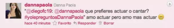 Sólo por repetir una palabra fue criticada.