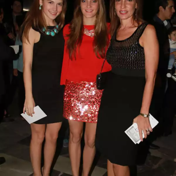 Jimena Padilla,Lucía Martin e Isabel Ruenes de Martin