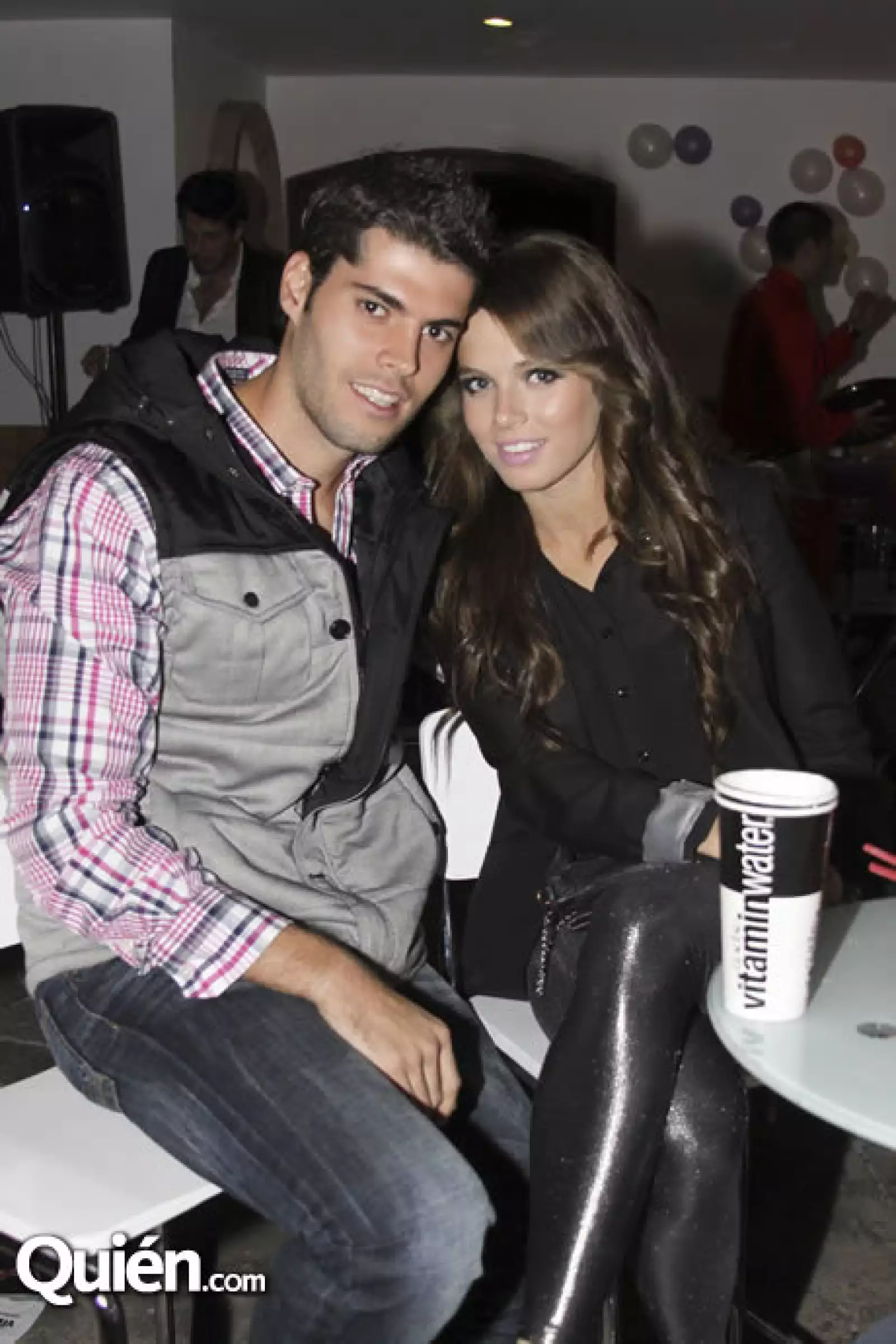 Erick Sandoval y Estefanía Sánchez