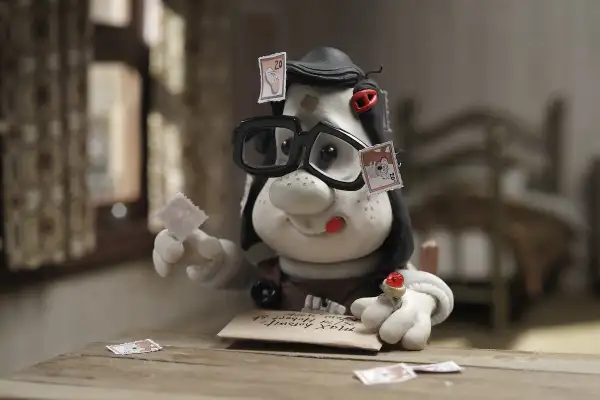 Fotograma de la cinta Mary & Max de Adam Elliot.