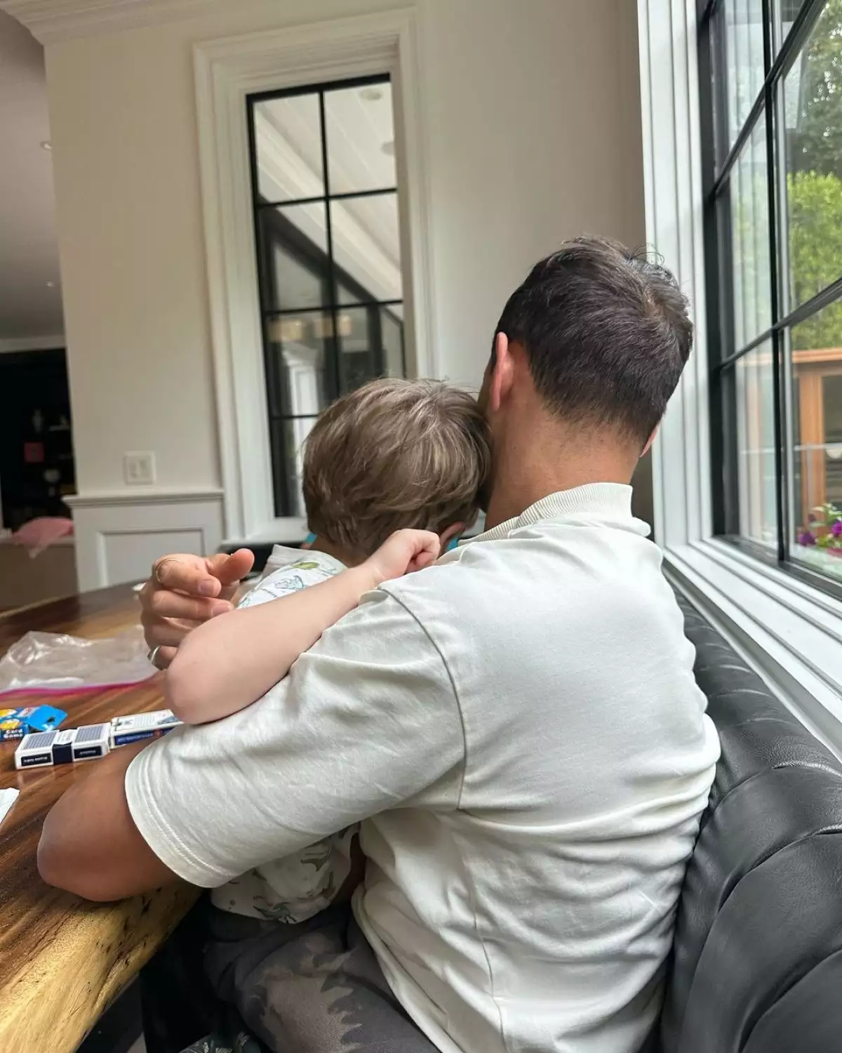 Javier 'Chicharito' Hernández y sus hijos