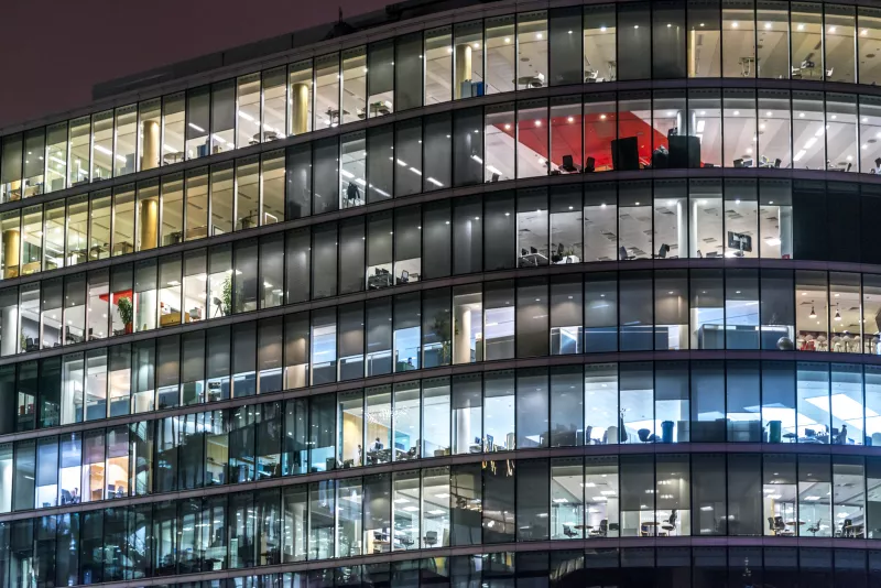 Más oficinas en camino. 