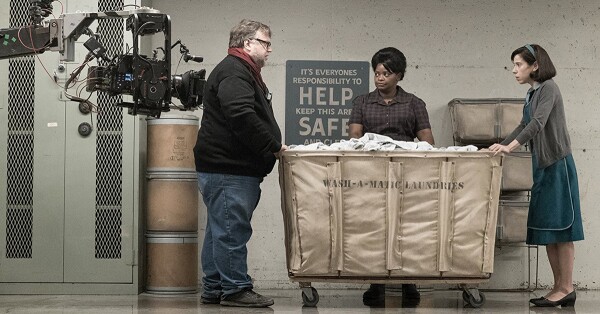 Guillermo del Toro en el set de 'Shape of Water'