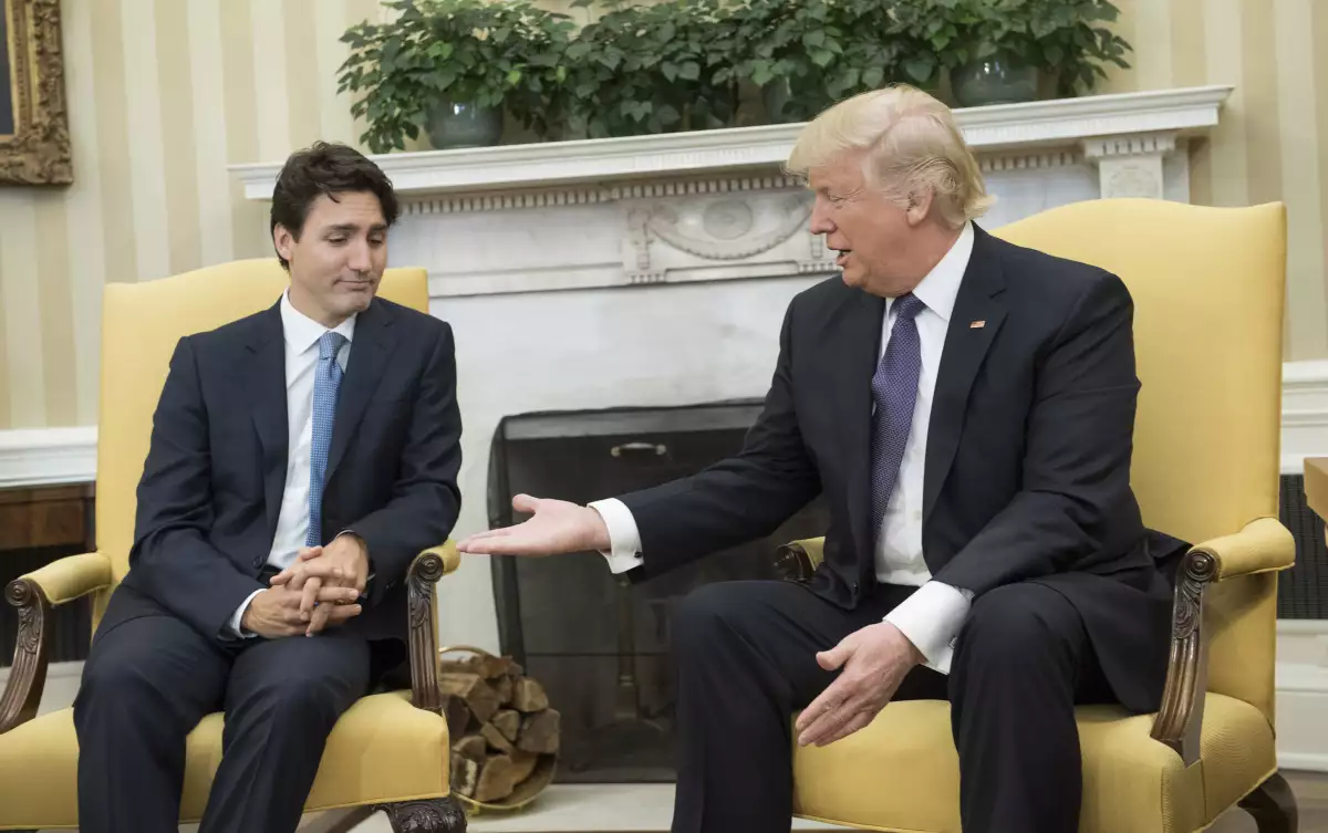 Despacho Oval con Justin Trudeau