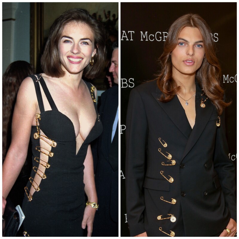 Elizabeth y Damian Hurley
