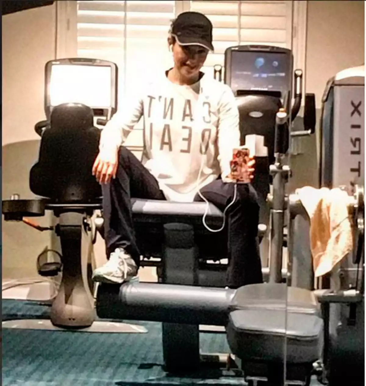 La cantante dijo que ella no es de las mujeres que van arregladísimas al gym, ella prefiere sentirse cómoda para dar su mejor esfuerzo.