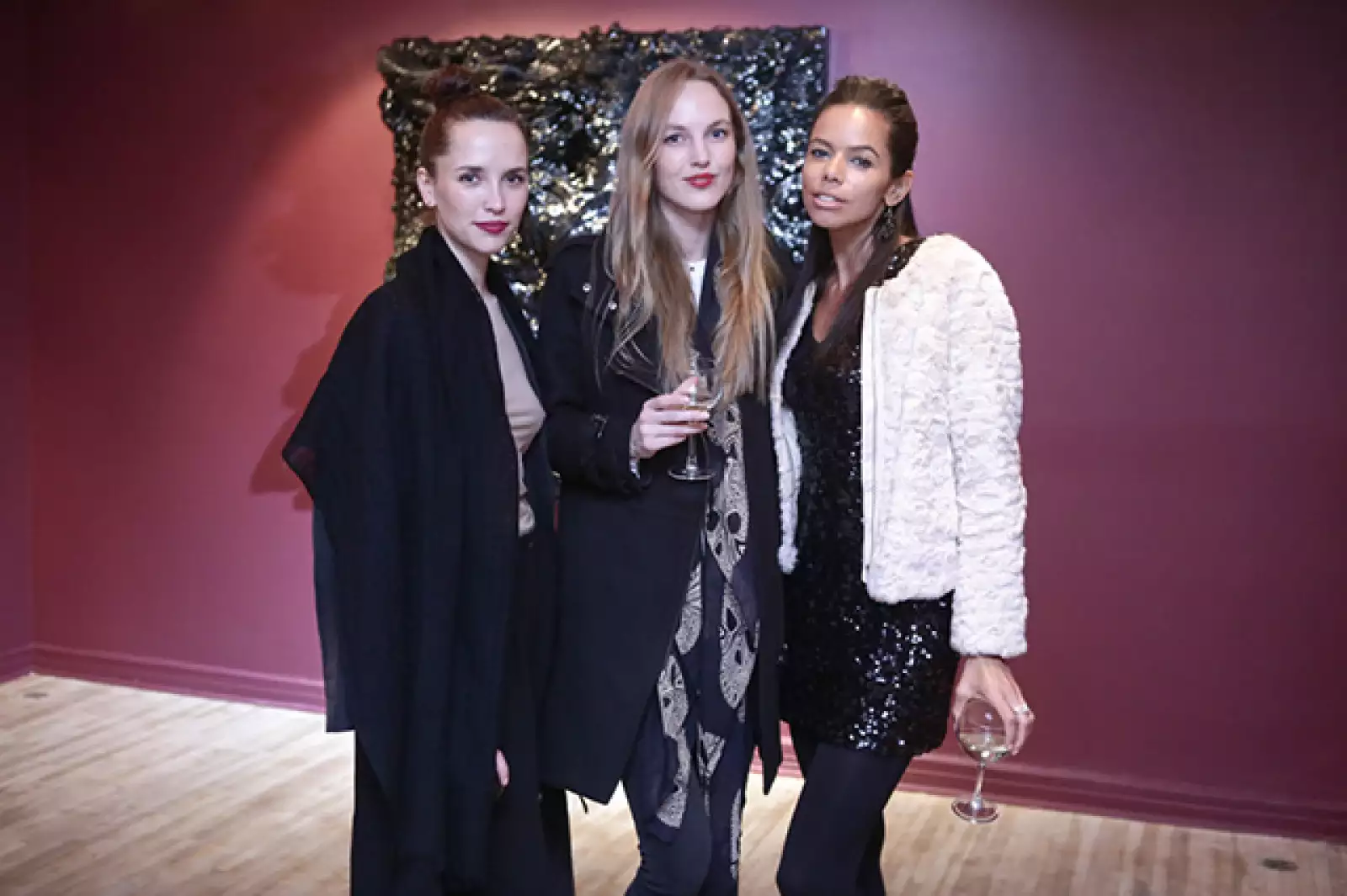 Saori de Vries, Edita Iskauskaite y Dana Turner