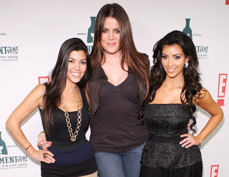 Las hermanas Kardashians: Kourtney, Khloe y Kim son muy influyentes a nivel mundial.