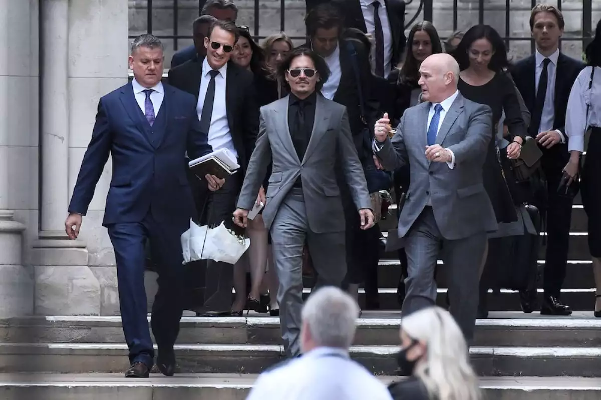 Johnny Depp v The Sun libel trial, The Royal Courts of Justice, London, UK - 28 Jul 2020