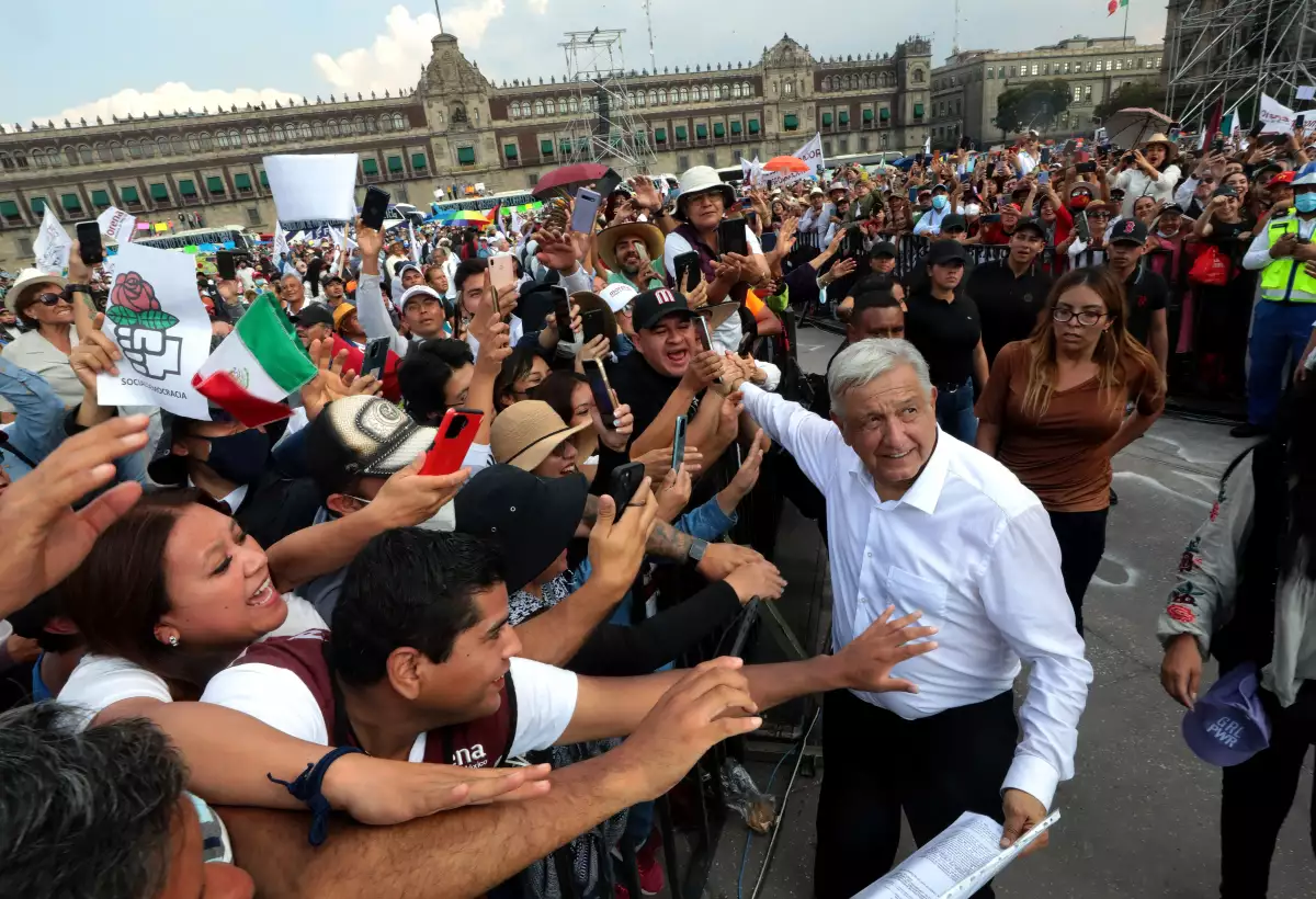 Marcha Hoy De Amlo Por El 18 De Marzo 2023 En El Zócalo Minuto A Minuto 4014