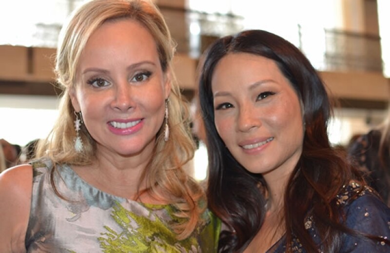 Yaz Hernández y Lucy Liu.