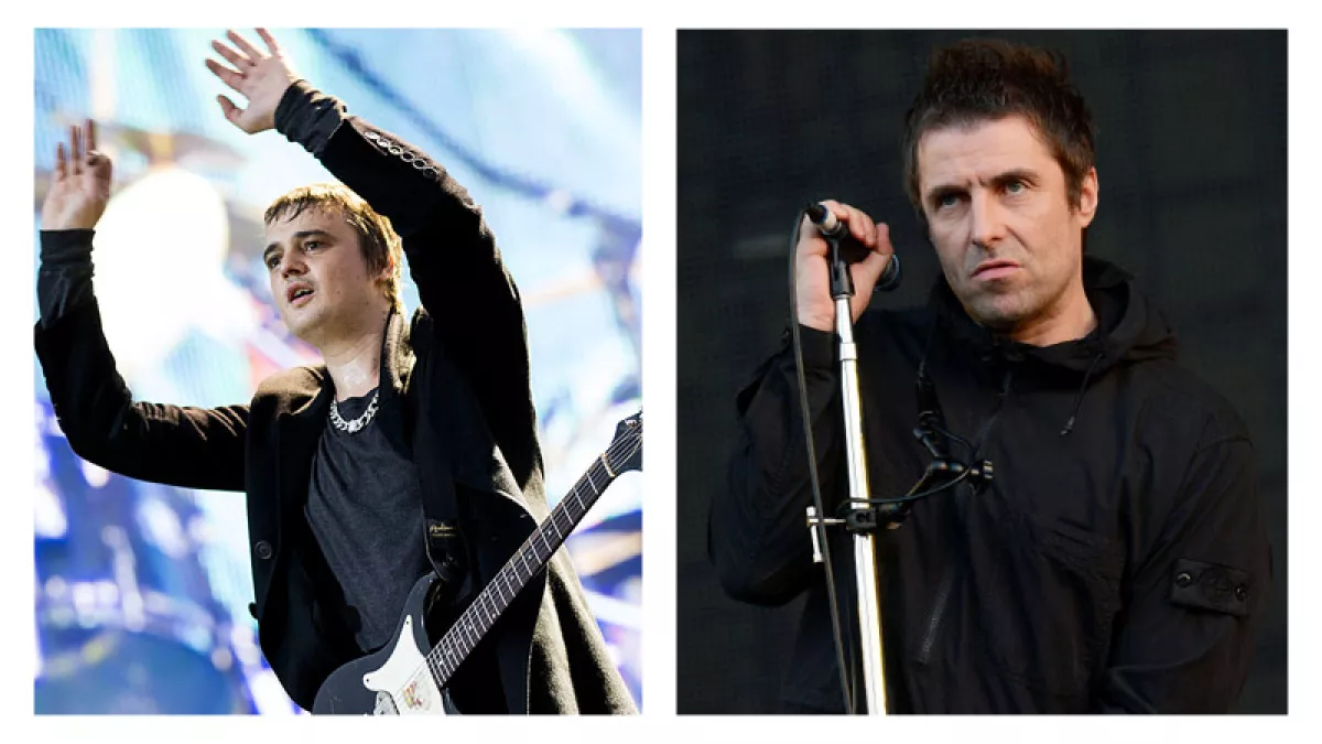 Pete Doherty reta a Liam Gallagher