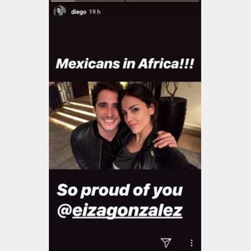 Diego Boneta y Eiza González
