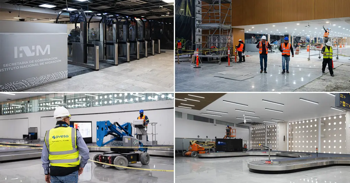 Lo que promete el AICM tras las obras de renovación: así será la nueva experiencia en el aeropuerto