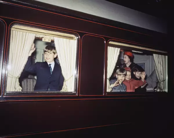 Aboard The Royal Train