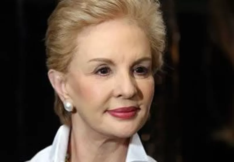 Las piezas de la diseñadora venezolana, presentadas este lunes en NY, recordaron la era victoriana.