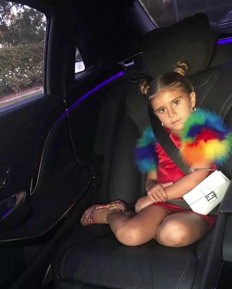 Penelope Disick en el Instagram de Scott Disick