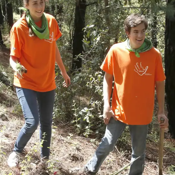 Magdalena Liñero y Luis Marina