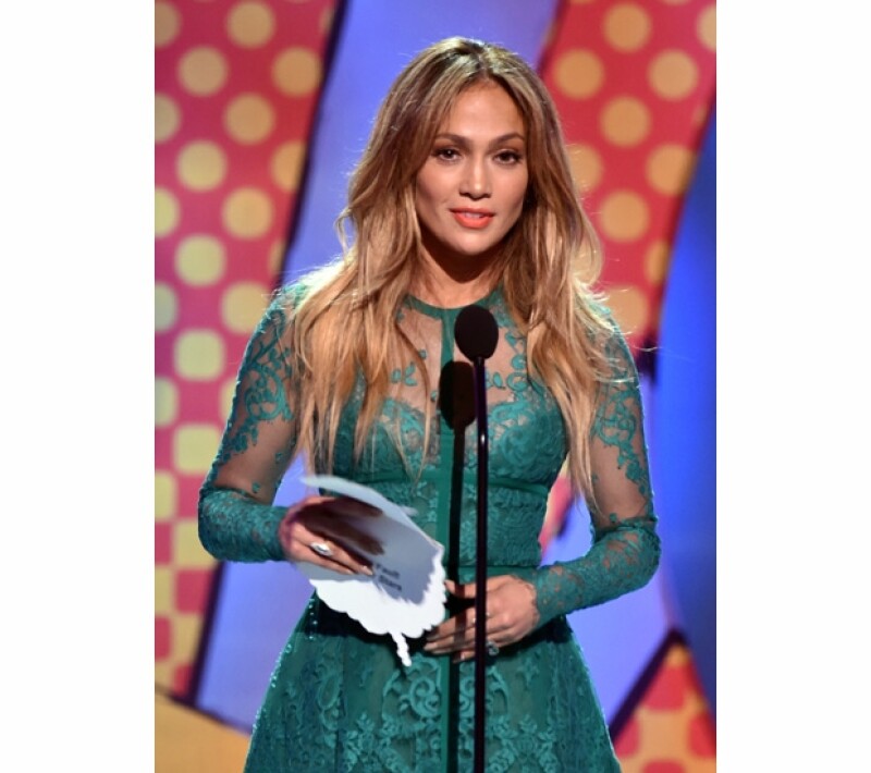 JLo hizo su aparición en esta entrega de premios.