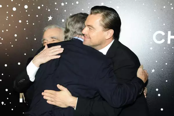 Martin Scorsese, Robert De Niro and Leonardo DiCaprio.
