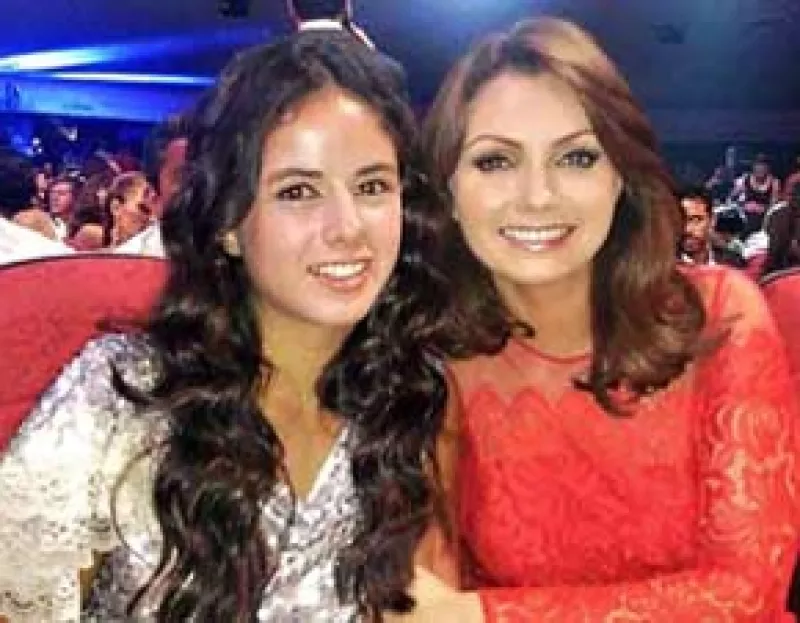 La Primera Dama de México acudió a la entrega TvyNovelas en Acapulco debido a que su hija, Sofía Castro, estuvo nominada como Revelación Femenina.