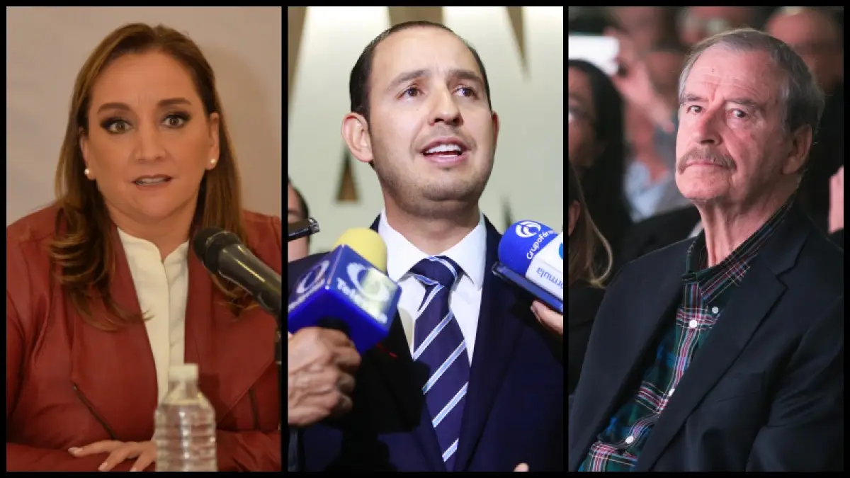 reacciones PRI PAN FOX