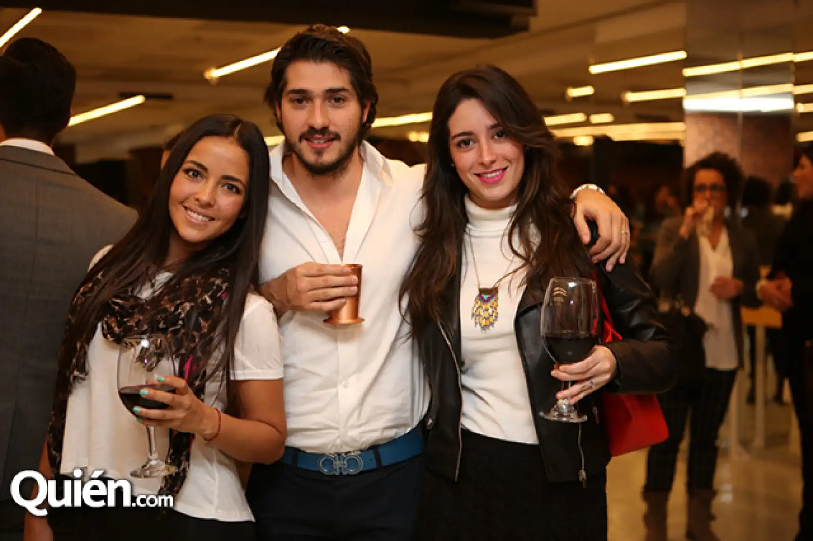 Mariana Muñoz, Ramón Martínez y Mónica Mariscal