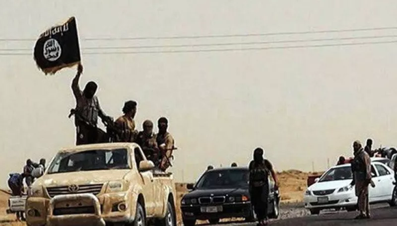 ISIS combatientes rebeldes