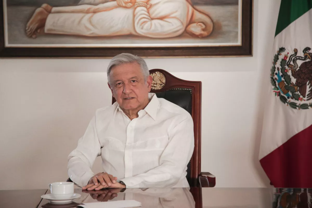 AMLO cubrebocas