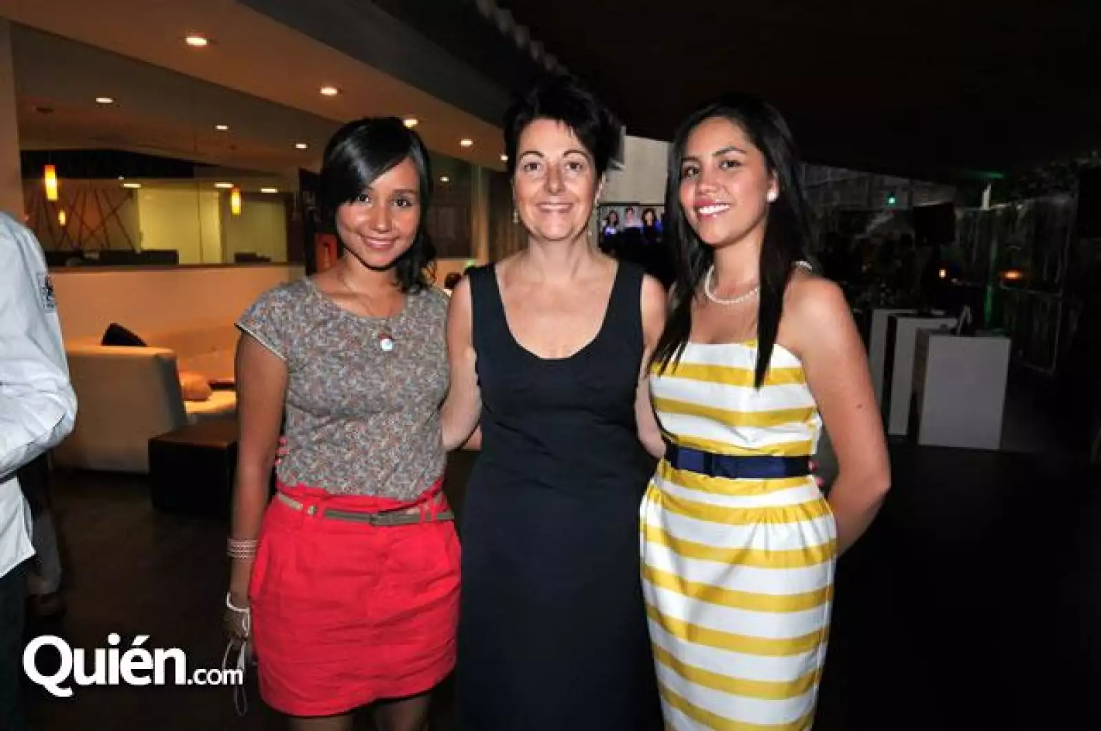 Pamela Sánchez,Francesca D´Agata y Tanya Estrada