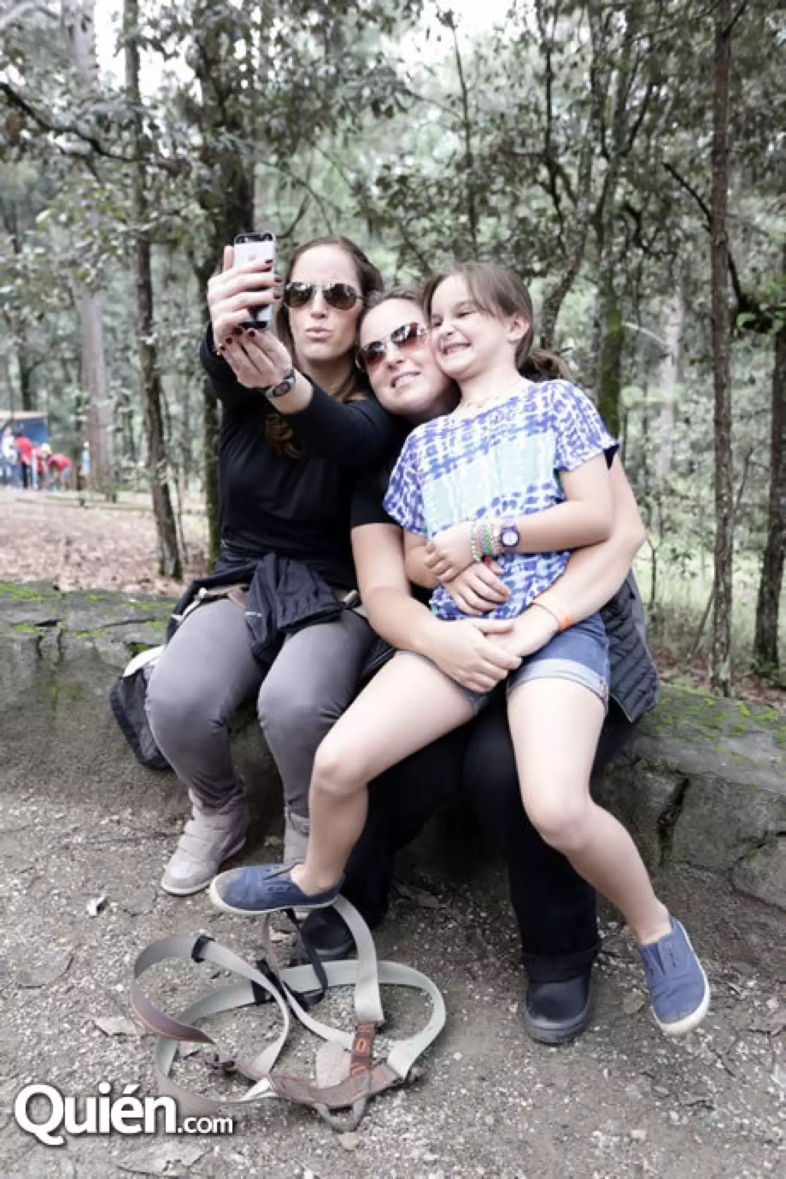 Andrea Antuna,Mercedez Sánchez y Daniela Sánchez-Aldana