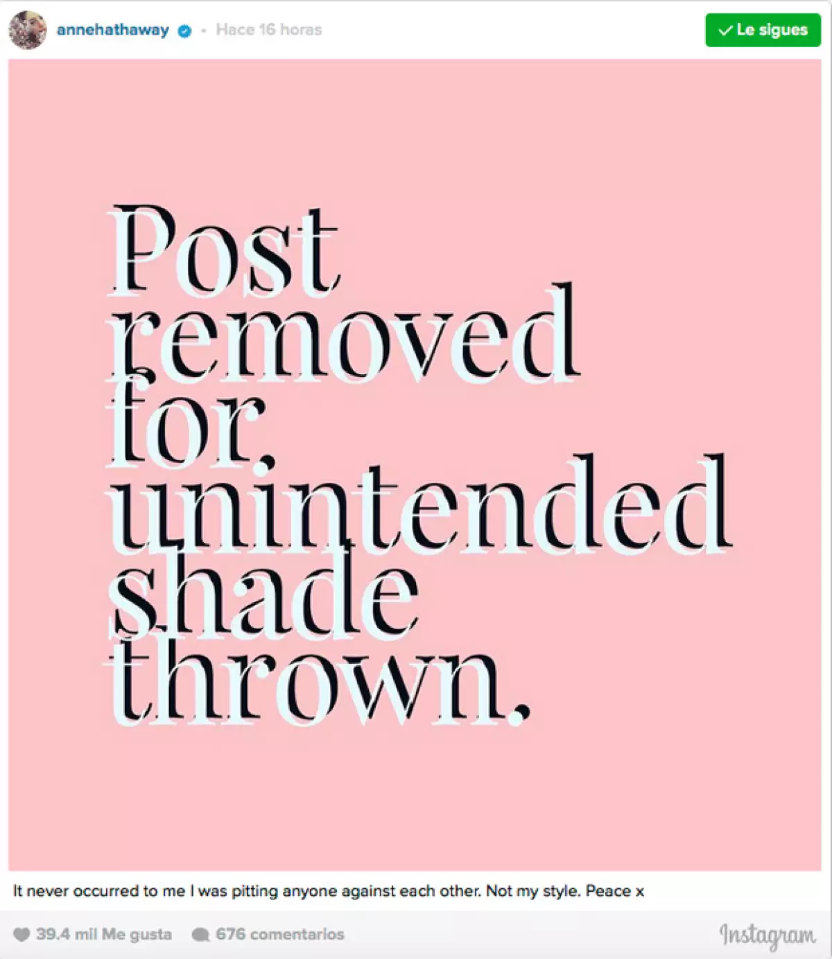 Posteriormente lo borró y reemplazó por este post.