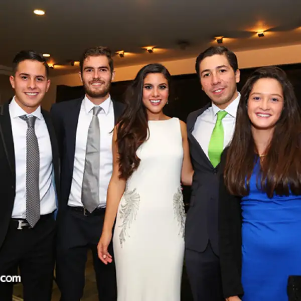 Moisés Sánchez,Ricardo Fernández,Lulu Aguirre,Maximiliano Vidargas y Paula Aguirre