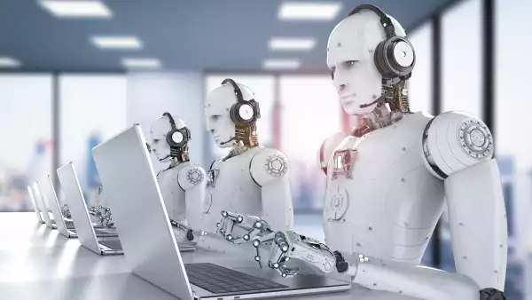 Robots trabajando