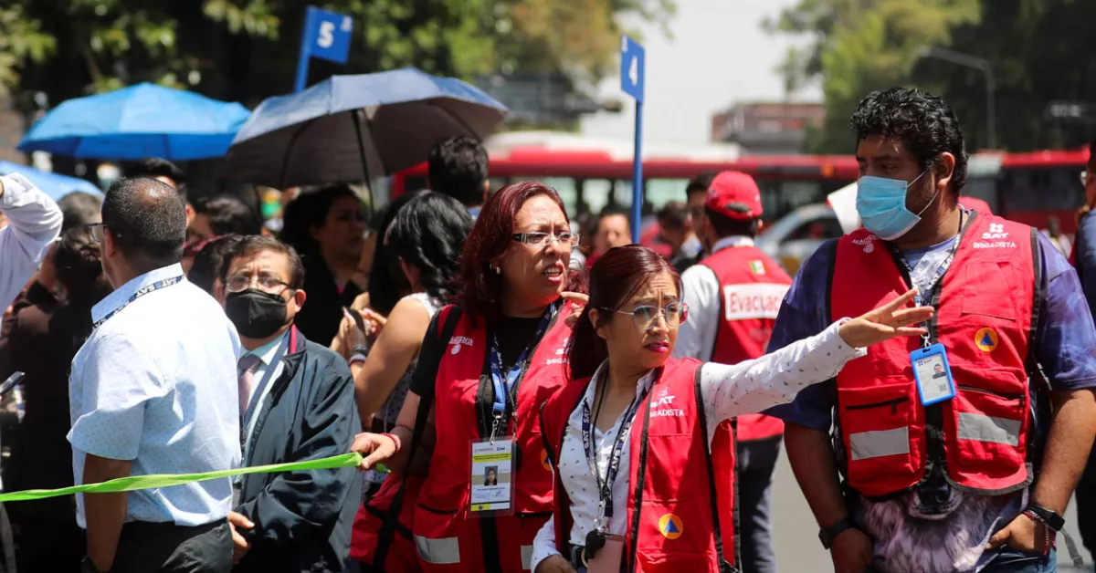 Qué hacer en un simulacro de sismo ante una crisis nerviosa