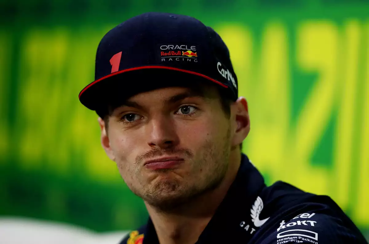 Max Verstappen previo al GP de Brasil